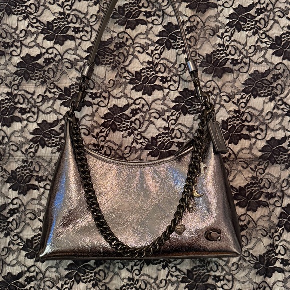 Coach Juliet 25 Anthracite/Pewter Shoulder Bag